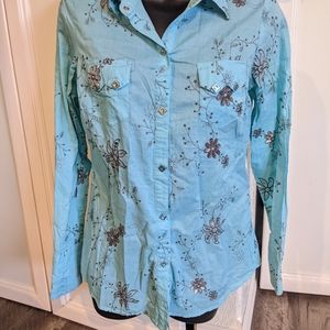 Roper Western top. Size medium